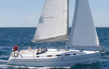 Cyclades 39.3 sailing
